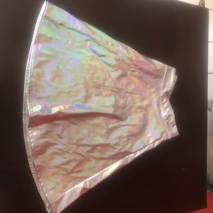 Blackheart Hot Topic Plus Size Holo Skirt Size 4X